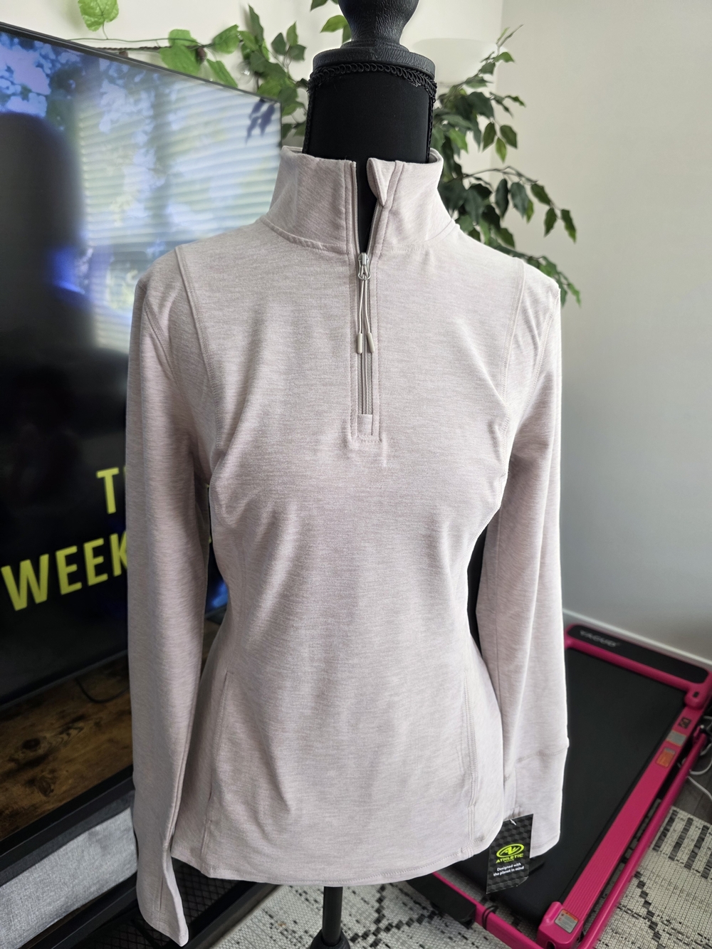 Athletic Works Quarter-Zip Pullover Hoodie